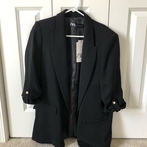 Black Zara Blazer